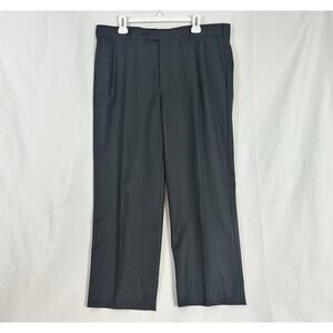 Brooks Brothers 1818 Madison Wool Dress Pants Men's 39W Gray Career